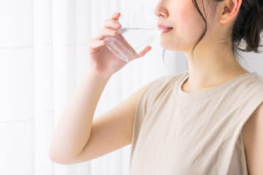 肌の水分量を上げる　飲み物